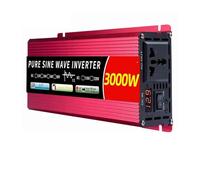 Onduleur Pur Sinus Onduleur Sinusoïdal Pur 4000 W 5000 W 3000 W 2000 W 12 V/24 V 110 V/220 V CC vers CA 50/60 Hz Convertisseur Puissance Portable Écran LCD(12V,220V 60HZ,3000W)