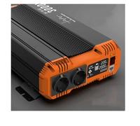 Onduleur Pur Sinus Onduleur Sinusoïdal Pur 6,0 KW 4,0 KW 2,4 KW - DC 12 V/24 V vers AC 220 V - Écran LCD - Télécommande pour Camping-Cars Et Maisons