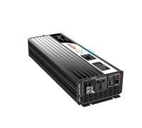 Onduleur Pur Sinus Onduleur Solaire À Onde Sinusoïdale 1500 W 2500 W 3000 W 2000 W 12 V/24 V/48 V CC vers 110 V/220 V CA Écran LCD