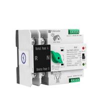 Onduleur PV ATS 2P 3P 4P sur rail DIN, double alimentation, commutateurs de transfert automatique, ininterrompu, 63 A, 100 A, 125 A, photovoltaïque(2P,125A(PV))