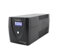 Onduleur SAI Coolbox Guardian3 1200VA (720W) avec écran LCD, 4x Schuko, USB, RJ45, RS232
