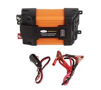 Onduleur Sine Modifié 12V DC vers AC avec écran LED Batterie, Double Ports 2.1A - Dissipation Thermique Automatique, Universel pour Voiture, Camping-Car et Outils électriques