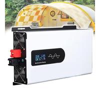 Onduleur sinusoïdal Pur 12 000 W, convertisseur CC vers CA, pour Voiture, Ordinateur Portable, 72 V - 12 000 W