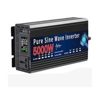 Onduleur Sinusoïdal Pur 12 V 220 V 24 V CC vers CA 110 V/220 V 2000 W 3000 W 4000 W Convertisseur Tension Portable pour Voiture Onduleur Solaire Voiture Onduleur(12V,220V 60HZ,5000W)