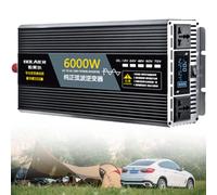 Onduleur sinusoïdal Pur 2500 W-12000 W, convertisseur de Puissance de Secours DC 12 V-72 V vers AC 110 V-220 V, 1 pièce(6000W 24Vto110V)