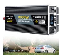 Onduleur sinusoïdal Pur 2500 W-12000 W, convertisseur de Puissance de Secours DC 12 V-72 V vers AC 110 V-220 V, 1 pièce(8000W 24Vto110V)