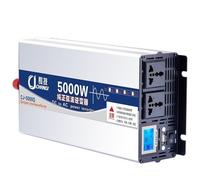 Onduleur sinusoïdal Pur 3000 W-8000 W, 12V-72V CC vers 110V-220V CA, avec écran LCD, for Le Camping et Les Voyages(5000W 72Vto220V)