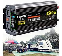 Onduleur sinusoïdal pur 3500W 4500W 5500W 6500W 8000W Onduleurs solaires pour véhicules 12V 24V 48V 60V 72V DC vers 110V 230V AC Adaptateur de prise de voiture Convertisseur de prise pour maison RV