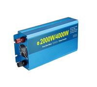 Onduleur Sinusoïdal Pur 4000 W/5000 W/6000 W 4 KW/5 KW/6 KW Convertisseur Tension DC 12 V/24 V vers AC 220 V/230 V 50 Hz/60 Hz Prise Universelle Transformateur(24V,220V 50Hz,4000W)