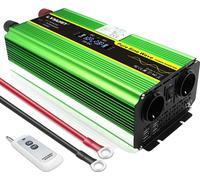 Onduleur sinusoïdal pur, 4000W de puissance continue, sortie USB,12V220V 6000W de pointe