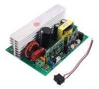Onduleur sinusoïdal pur 600 W continu 1000 W crête DC 12 V 24 V 48 V vers AC 220 V Convertisseur pour électronique sensible Design compact avec contrôle thermique intelligent Carte PCB verte (1000 W