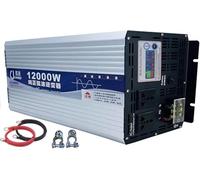 Onduleur sinusoïdal Pur 6000 W-12000 W - Convertisseur de Puissance for Voiture 12 V-72 V CC vers 110 V-220 V avec écran LCD, 1 pièce(12000W 24Vto110V)
