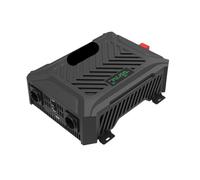 Onduleur sinusoïdal Pur à Commutation Automatique DC12V/DC24V vers AC, Puissance Continue 2000W, onduleur de Voiture Haute efficacité Léger et Compact(60)