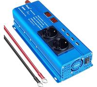 Onduleur sinusoïdal pur, ports USB doubles, haute efficacité, 3000W 12V 50Hz EU, 220-240V, 12V