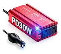 Onduleur sinusoïdal pur pour voiture 400 W DC 12 V vers 110 V AC