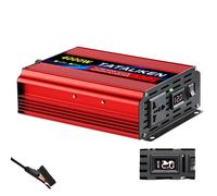 Onduleur sinusoïdal pur, sortie de puissance 1500W, prise universelle, haute efficacité, 12V4000W 220V12 Volt 4000 Watt 220 Volt