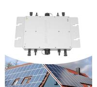 Onduleur Solaire À Micro-réseau, Onduleur PV IP65 avec Contrôle Intelligent par Application WiFi, Convertisseur DC vers AC 120 V/230 V À Identification Automatique(600W)