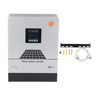 Onduleur Solaire à Onde sinusoïdale Pure 5kw, DC48V MPPT80A à AC220V 50Hz, contrôleur MPPT intégré, Accessoire de système d'énergie Solaire