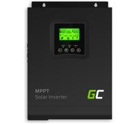 Green Cell 1000W/2000W 1kW 12V 230V Solaire Convertisseur Inverter Onduleur sinusoïdal Off Grid Power Inverter avec régulateur de Charge MPPT Pur sinusoïdal Transformateur