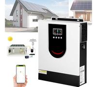 Onduleur Solaire Hybride 1.0-10.2KW 12V/24V/48V, à Onde Sinusoïdale Pure, Chargeur Autonome Avec écran Lcd, Régulateur De Charge Solaire Mppt 40/80/120/160A, Pour Stockage D'énergie Domestique 1.0KW