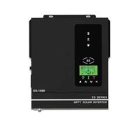 Onduleur Solaire Hybride À Onde Sinusoïdale Pure 12V, 1kw, 1,5 Kw, MPPT, 80a, Contrôleur De Charge Solaire, PV Max 150vdc Utilisation généralisée(ES 1000W 12V)