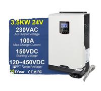 Onduleur solaire hybride, puissance 3,5 kW, courant de charge 100 A, 3,5 kW avec WLAN, 220-240V