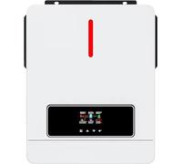 Onduleur solaire hybride, sortie AC double, technologie à onde sinusoïdale pure, 42KW-24V-BMS-WIFI, 220-240V