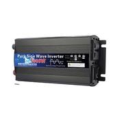 Onduleur solaire LED à onde sinusoïdale pure 12 à 220 V | Convertisseur solaire à onde sinusoïdale pure 12 V 48 V vers 220 V à écran LED (1600 W, 24 V, 220 V-230 V 60 Hz)