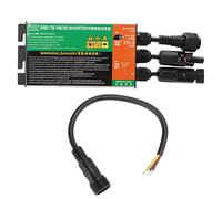 Onduleur solaire micro 350 W 230 V MPPT Grille connectée IP55 Onduleur sinusoïdal pour petits systèmes solaires