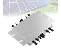 Onduleur Solaire Micro-réseau Connecté, Convertisseur Réversible À Énergie Solaire, avec Écran LCD Daffichage des Données Ca, Conception Empilable Plug-and-Play, pour Les Écoles, Les Centrales