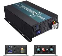 Onduleur solaire, onde sinusoïdale pure, conversion 12V/24V/48V CC en 120V/220V/230V CA, RBP-2000W, 48V, 220V-230V