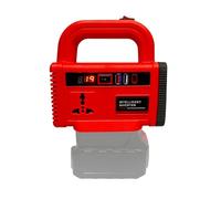 Onduleur Sur Batterie | Multifonction Portable Avec Lampe - Convertisseur De Batterie Onduleur Véhicule De Loisirs | Pour La Maison Et L'Extérieur Les Voyages Camping-Car Fourgon Voiture Tailgating Ca