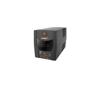 INFOSEC UPS SYSTEM Onduleur X1+ 2200 VA Line Interactive 4 prises FR/SCHUKO Noir Garantie 2 ans