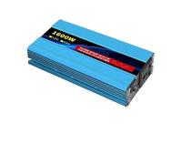 Onduleur Transformateur Convertisseur Puissance Solaire À Onde Sinusoïdale DC12V/24V vers AC220V/110V Tension Transformateur avec Affichage LED Convertisseur(12V60HZ,110V Uni,1600W)