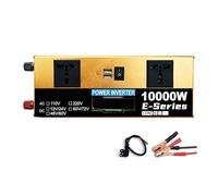 Onduleur Transformateur Onduleur 10000 W Double Tension 12 V 24 V 48 V 60 V 72 V vers 110 V/220 V CA avec Écran LCD Et Double Port USB pour Les Aventures en Plein Air Convertisseur(60V and 72V)