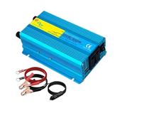 Onduleur Transformateur Onduleur 1000W DC 12V AC 220V Convertisseur Tension pour Voiture Double USB 50 Hz/60 Hz Onde Sinusoïdale Prise Universelle UE pour Camping-Car Convertisseur(Blue 50Hz Un)