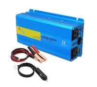 Onduleur Transformateur Onduleur 60 Hz Convertisseur CC 12 V/24 V vers CA 220 V/110 V pour Installation Solaire Domestique Et Camping en Plein Air Onde Sinusoïdale Convertisseur(12V 110V 2000W Peak)