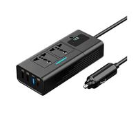 Onduleur Transformateur Onduleur Multifonction 220 V pour Voiture, Convertisseur De Tension 12 À 220 V, 200 W, pour Véhicules 12 V Convertisseur