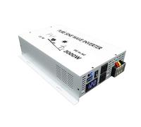 Onduleur Transformateur Onduleur Panneau Solaire Générateur Convertisseur Batterie 12V/48V CC vers CA À Onde Sinusoïdale Puissance 3000W 24V 220V Convertisseur(110V,Germany,72V)
