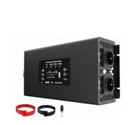 Onduleur Transformateur Onduleur Portable pour Voiture, Puissance Continue 2000 W, Puissance De Crête 4000 W, Onduleur Sinusoïdal Pur 12 V-24 V CC vers 220 V-240 V CA Convertisseur(DN03-24V2000W)