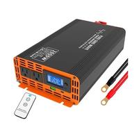 Onduleur Transformateur Onduleur PSW 12 V 220 V 2000 W DC 12 V 24 V 36 V 48 V 60 V vers AC 110 V-220 V Puissance De Crête 4000 W Dissipation Thermique Interne Type C Convertisseur(2000W 24V 110V)