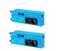 Onduleur Transformateur Onduleur Sinusoïdal Pur 1500 W/2200 W/2600 W, Convertisseur De Tension DC 12 V vers AC 220 V/230 V, Prise Universelle UE Convertisseur(3000W EU 50Hz)