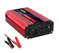 Onduleur Transformateur Onduleur Sinusoïdal Pur 2500 W 3500 W 4500 W 5000 W 6000 W 24 V vers 220 V 50 Hz Convertisseur De Tension CC vers CA Prise UE Convertisseur(24V4500W 50HZ EU)