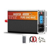 Onduleur Transformateur Onduleur Sinusoïdal Pur 3000 W, Convertisseur 12 V CC vers 220 V pour Camping-Car Familial, Système Solaire Hors Réseau Convertisseur(24V,Peak Power 4000W)
