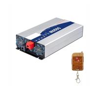 Onduleur Transformateur Onduleur Sinusoïdal Pur 3000W/4000W/5000W Double Prise Convertisseur Tension CC 12V 24V 48V vers CA 220V Haute Puissance Convertisseur(60V,220V 60HZ Uni,5KW REM)