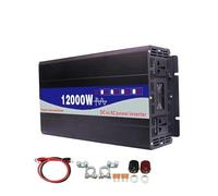 Onduleur Transformateur Onduleur Sinusoïdal Pur 5000W 10000W 12000W 24V CC 48V CA 220V 230V CA pour Voiture Affichage Numérique Intelligent Convertisseur(24V,220V(60Hz) Uni,12KW)