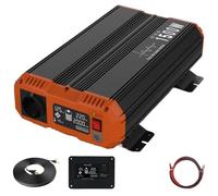 Onduleur Transformateur Onduleur Sinusoïdal Pur 7000 W pour La Maison pour Camping-Car 12 V 24 V 48 V CC vers 220 V 230 V 50 Hz Puissance Continue 3500 W Convertisseur(12V,EU 1500W)