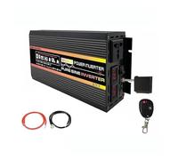 Onduleur Transformateur Onduleur Sinusoïdal Pur Affichage LED 12000 W/10000 W Transformateur Puissance Convertisseur Tension 12V 24V 48V 60V vers 220V Convertisseur(48V,60hz 220V,12000W with Remote)