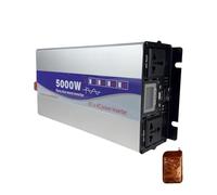 Onduleur Transformateur Onduleur Solaire 4000/5000 W À Onde Sinusoïdale Convertisseur Puissance DC 12 V/24 V vers AC 220 V Tension 50/60 Hz Chargeur USB Convertisseur(12V,220V(50HZ) Uni,5KW REM)