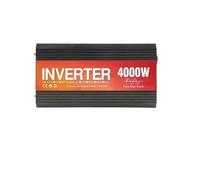 Onduleur Transformateur Onduleur Solaire À Onde Sinusoïdale 12 V/24 V vers 220 V 50 Hz/60 Hz Convertisseur De Tension pour Voiture 2000 W/3000 W/4000 W Convertisseur(12V,60HZ,4000W)